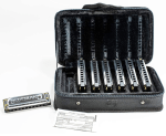 Maletín 7 Armónicas Hohner Blues Starter Set 91105