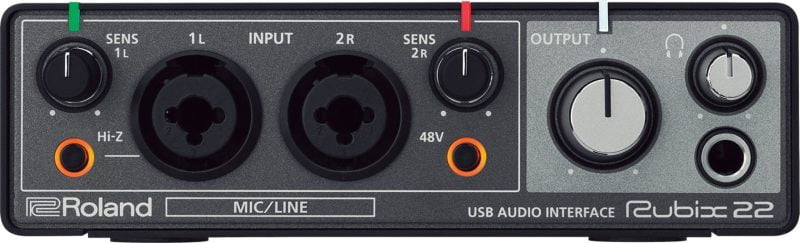 Interface audio USB Roland Rubix22