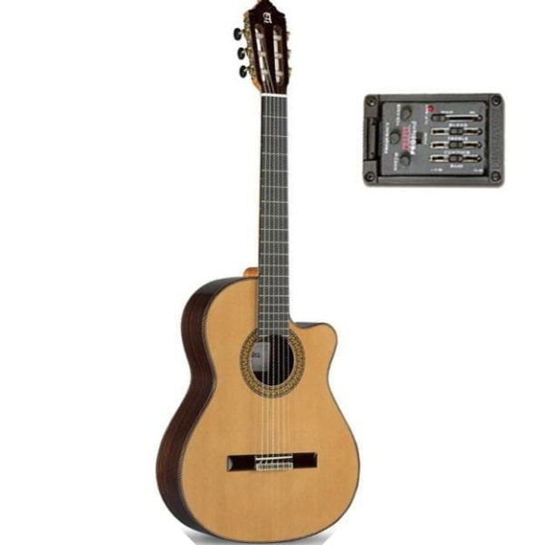 Guitarra clásica electrificada Alhambra 9P CW E8