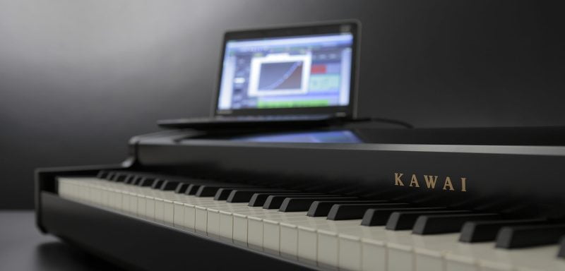 Teclado Controlador Virtual de Piano Kawai VPC1