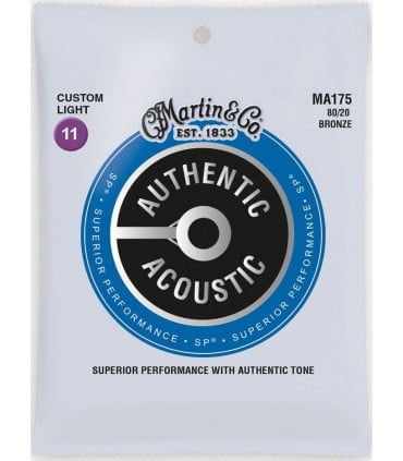 Cuerdas guitarra acústica Martin MA175
