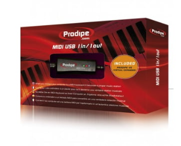 Adaptador Midi-USB Prodipe 1i1o