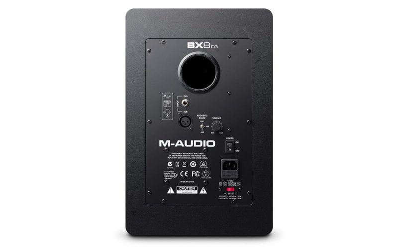 Monitores de estudio M AUDIO BX8 D3
