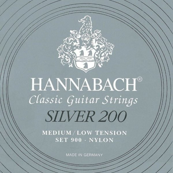 Cuerdas Guitarra Clásica Hannabach Silver 200MH
