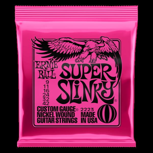 Cuerdas Guitarra Eléctrica Ernie Ball Super Slinky