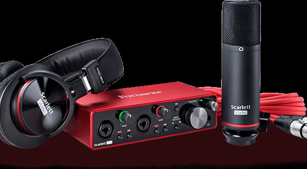 Interface Scarlett 2i2 Studio