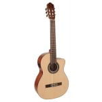 Guitarra clásica electrificada Salvador CS-244 CE