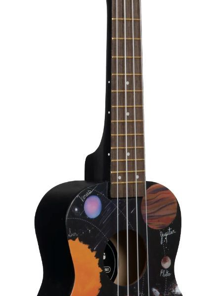 Ukelele soprano Kala Ukadelic Graphic Top Planetas