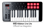 Controlador M-Audio Oxygen 25 MKV