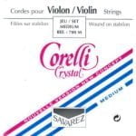 Juego cuerdas violín Corelli Crystal 700