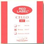 Juego cuerdas cello Red Label Super-Sensitive 610
