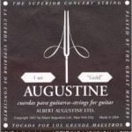 Cuerdas guitarra clásica Augustine negra