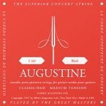 Cuerdas guitarra clásica Augustine roja