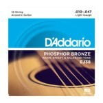 Cuerdas guitarra Acústica D'Addario EJ-38 010-047