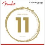 Cuerdas guitarra acústica Fender 80/20 Bronze 70-CL (011-052)