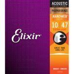 Cuerdas guitarra acústica Elixir Phosphor Nanoweb 16002