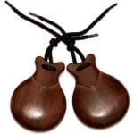 Castañuelas Jale imitación bubinga caoba