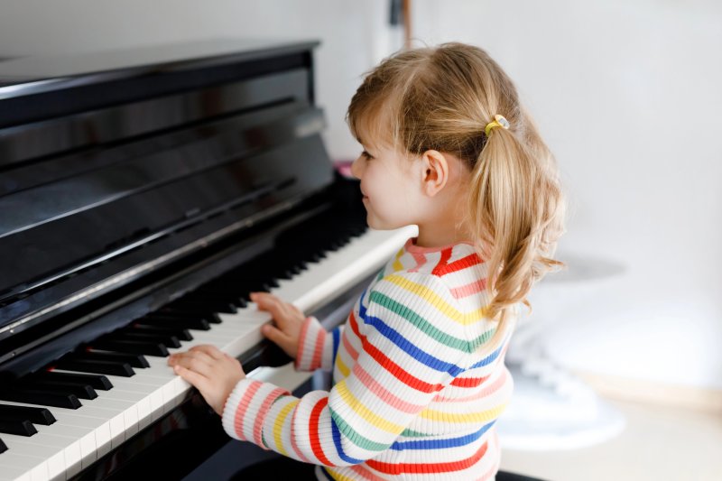 musica piano en niños