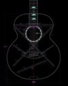 Guitarra electroacústica BROMO BAN8 EVS - Imagen 7