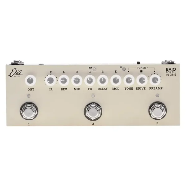Multi efectos EKO BAIO para guitarra c/IRS