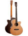 Guitarra Acustica Tanglewood Super Folk New Rosewood Smart Serie